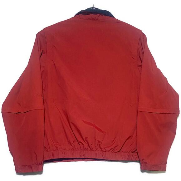 Walter Hagen Pullover Windbreaker 1/4 Zip Men's Large Red w/Adjustable Sleeves - Picture 2 of 7